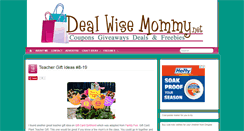 Desktop Screenshot of dealwisemommy.net